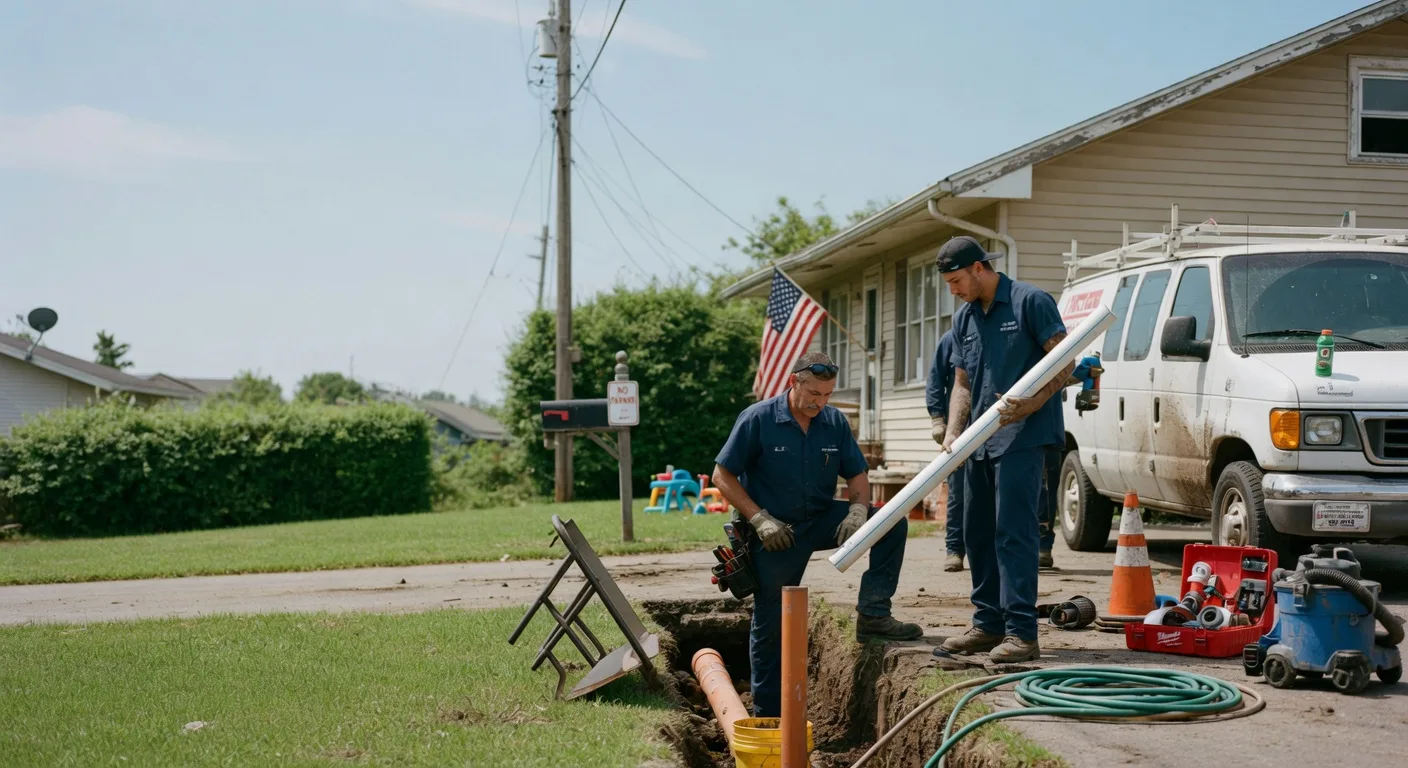 Sewer Line Inspection in Hollis, OK
